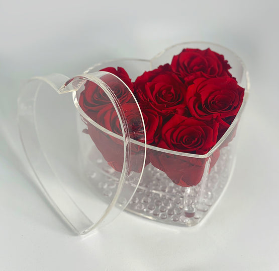 Clear Heart Box