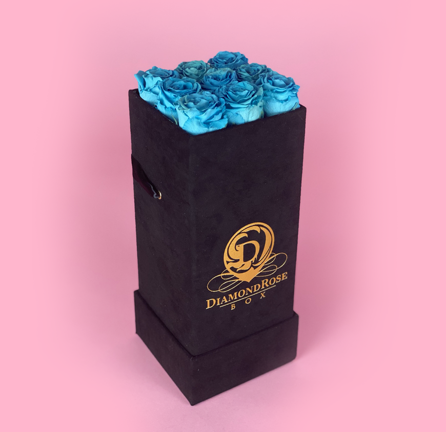 The Nine Carat Roses In a Velvet Box The Nine Carat Roses In a Velvet Box
