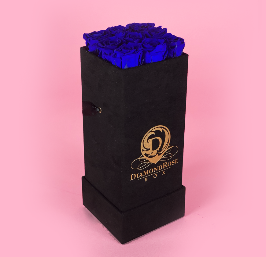 The Nine Carat Roses In a Velvet Box The Nine Carat Roses In a Velvet Box