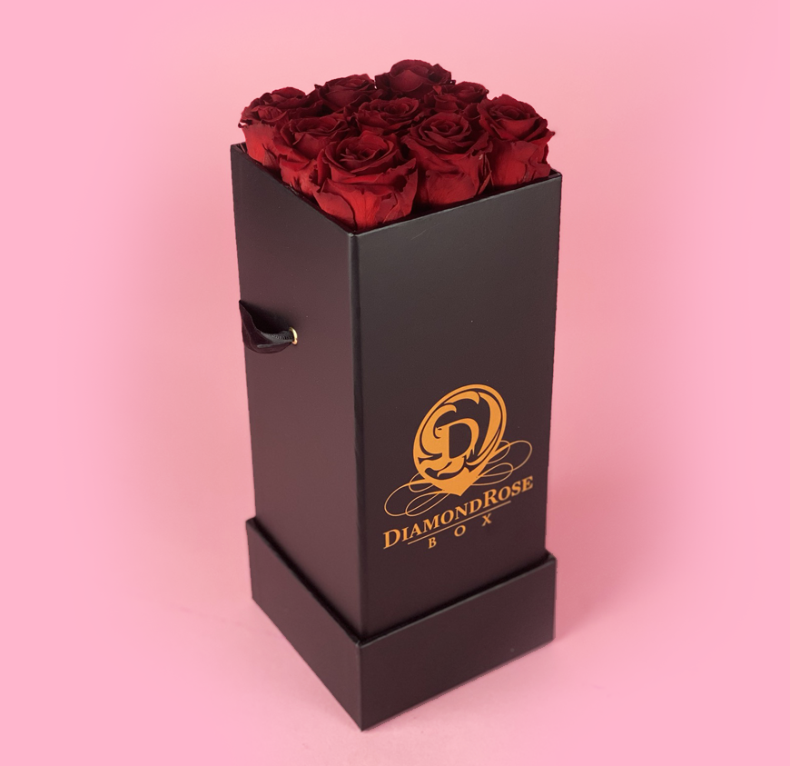 The Nine Carat Roses In a Box The Nine Carat Roses In a Box