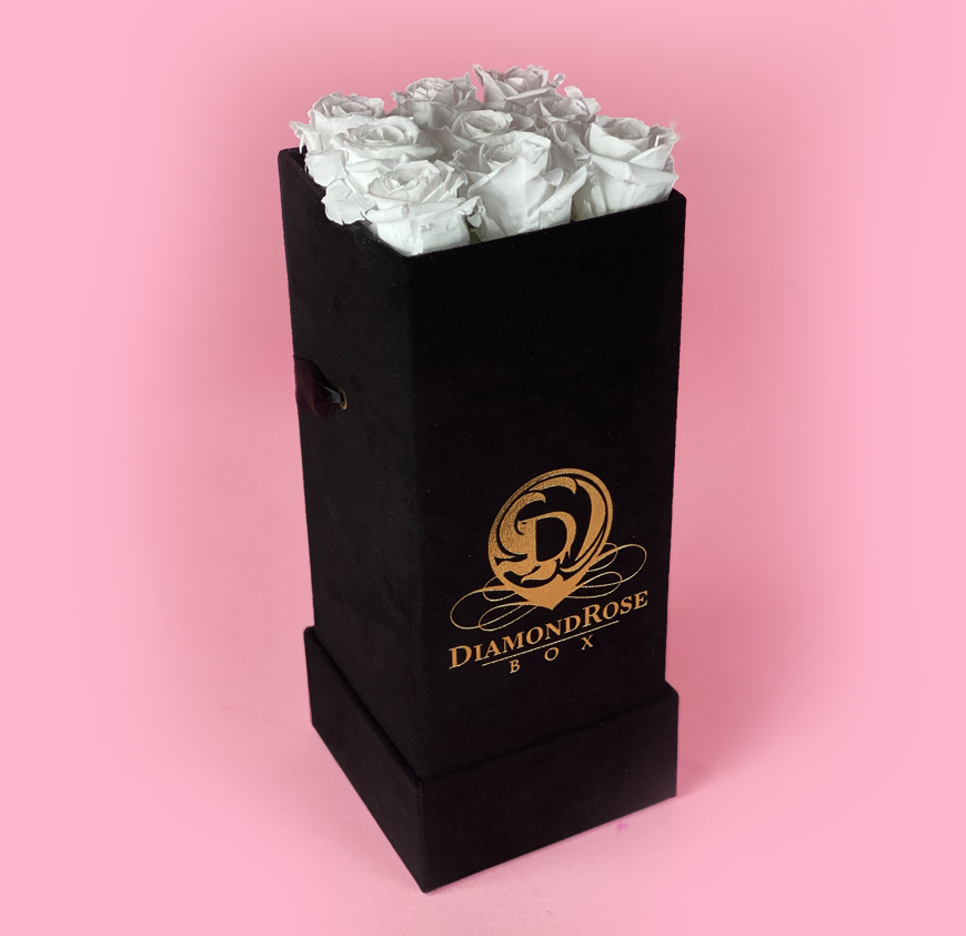 The Nine Carat Roses In a Velvet Box The Nine Carat Roses In a Velvet Box