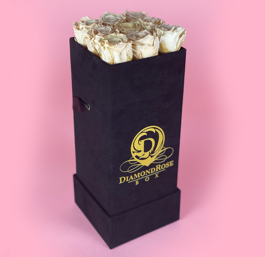 The Nine Carat Roses In a Velvet Box The Nine Carat Roses In a Velvet Box