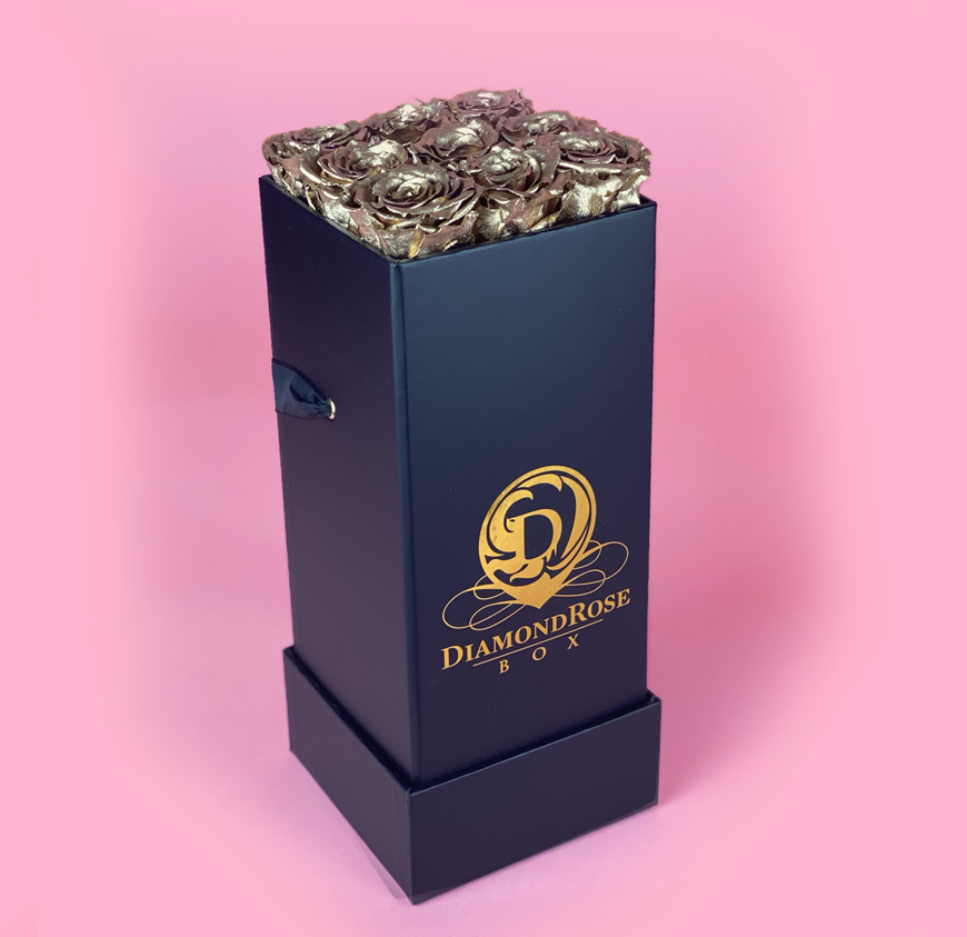 The Nine Carat Roses In a Box The Nine Carat Roses In a Box