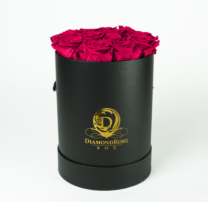 The Round Brilliant Rose Box The Round Brilliant Rose Box