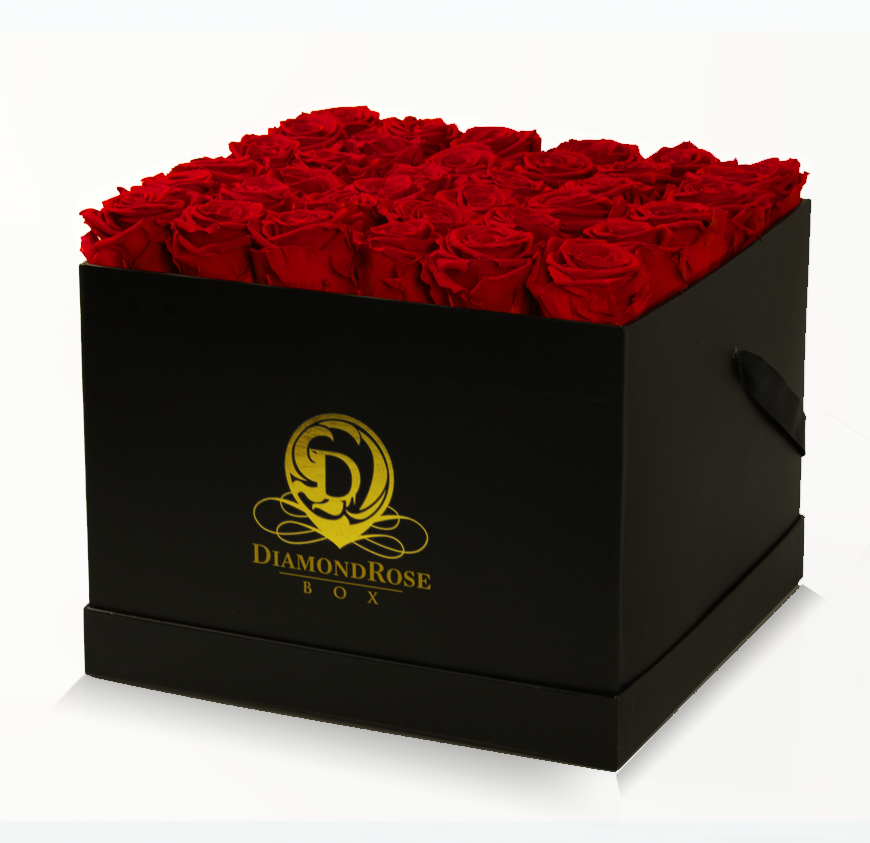 Diamond Rose Box Custom Large Box Diamond Rose Box Custom Large Box