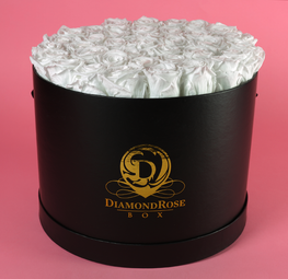 The Princess Roses In a Round Box